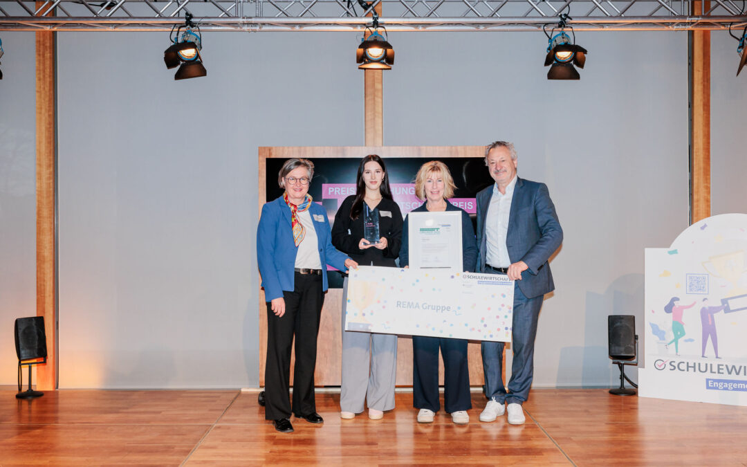 REMA Group wins 2nd place in the SCHULEWIRTSCHAFT Award 2025!