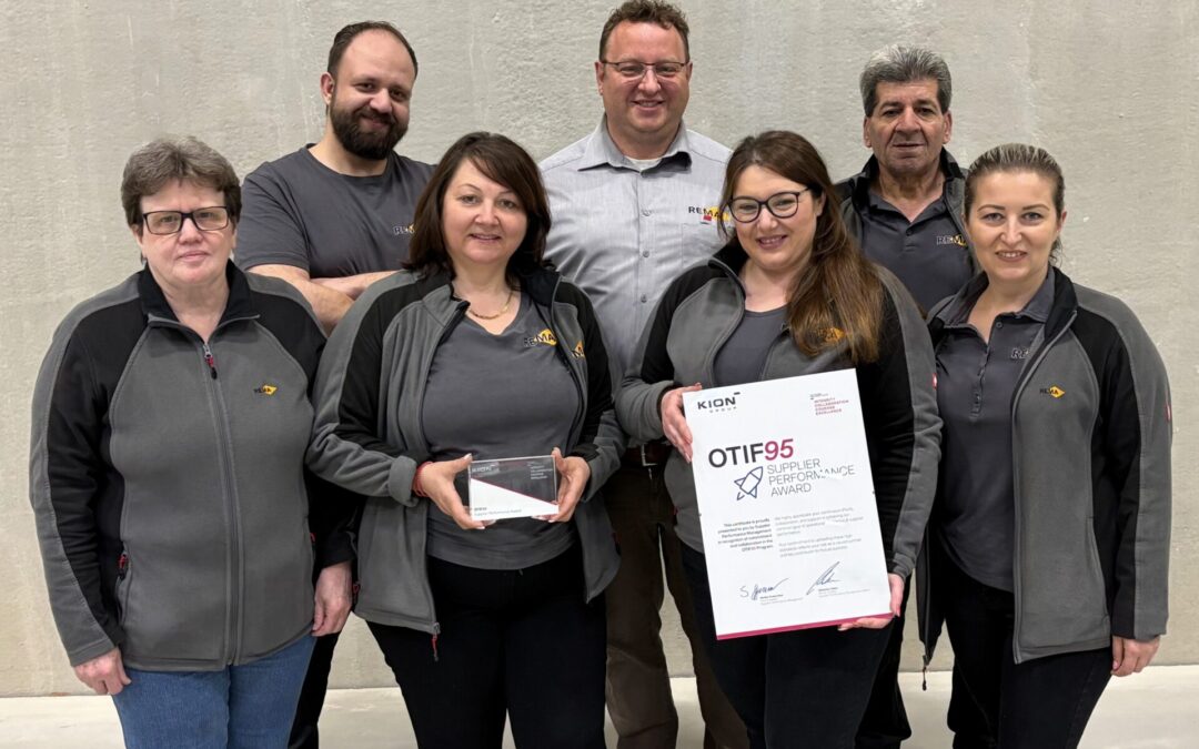 KION OTIF95 SUPPLIER PERFORMANCE AWARD