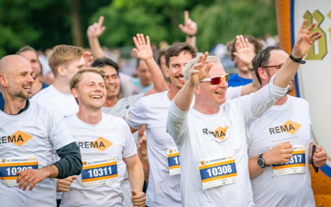 REMA läuft! Beim Firmenlauf in Bonn 2024